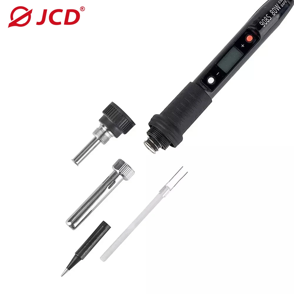 JCD 908S-BBH 80W Soldering iron  Electric Digital Soldering Station 220V 110V Temperature Adjustable Welding Soldering Tips Tool