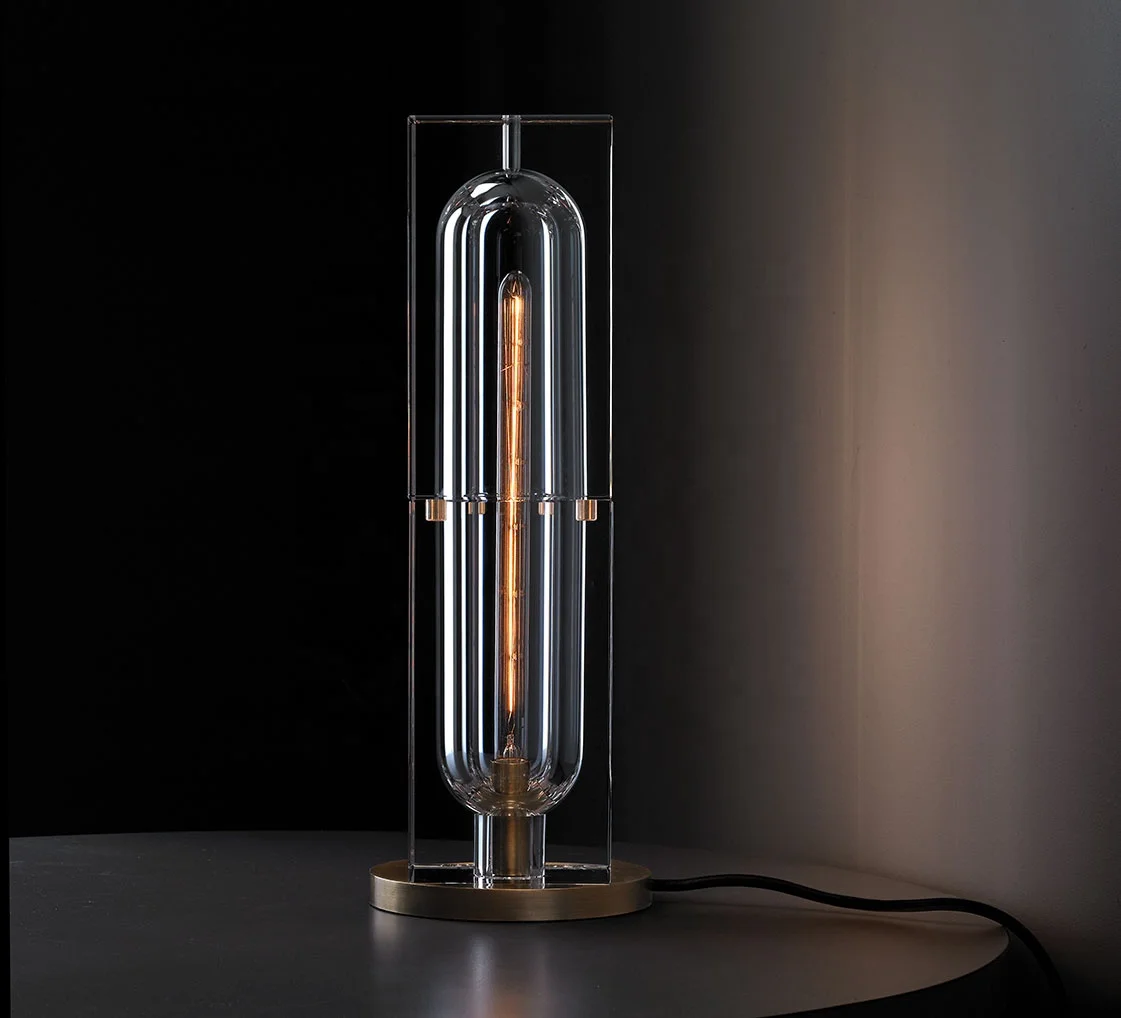 Indoor lighting table lights the glacon rectangular table Lamp Led Light Indoor