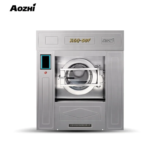 AOZHI 50KG Industrial Washer Commercial Laundry Washing Machine Manufacturer