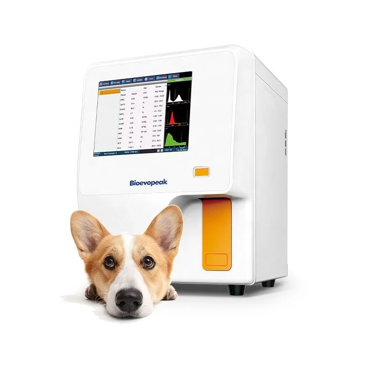 Infitek 5 Part Hematology Analyzer Blood Chemistry Veterinary Analyzer Auto Vet Hematology Analyzer