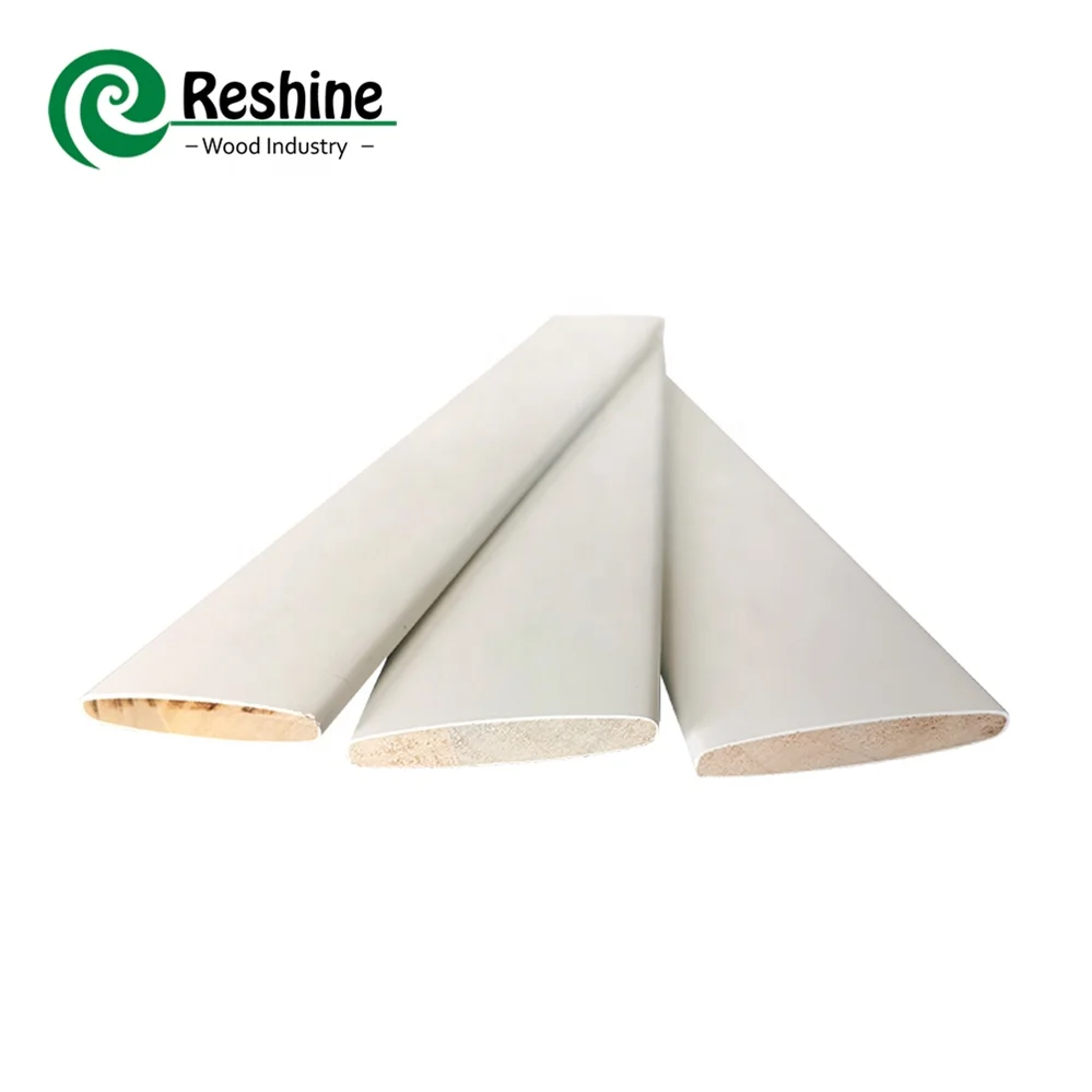 Decorative wood moulding line skirting  wooden tile trim corner