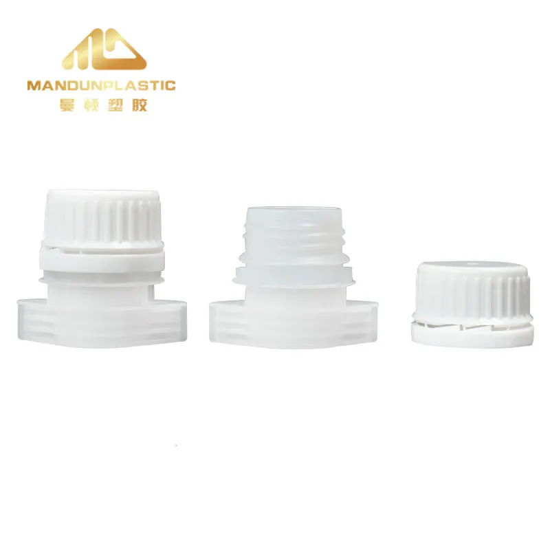 22mm Customized Printing Compound Pouches with Plastic Carton Package HDPE Spout Cap Degertent Bag Plastic Film and Carton SM08