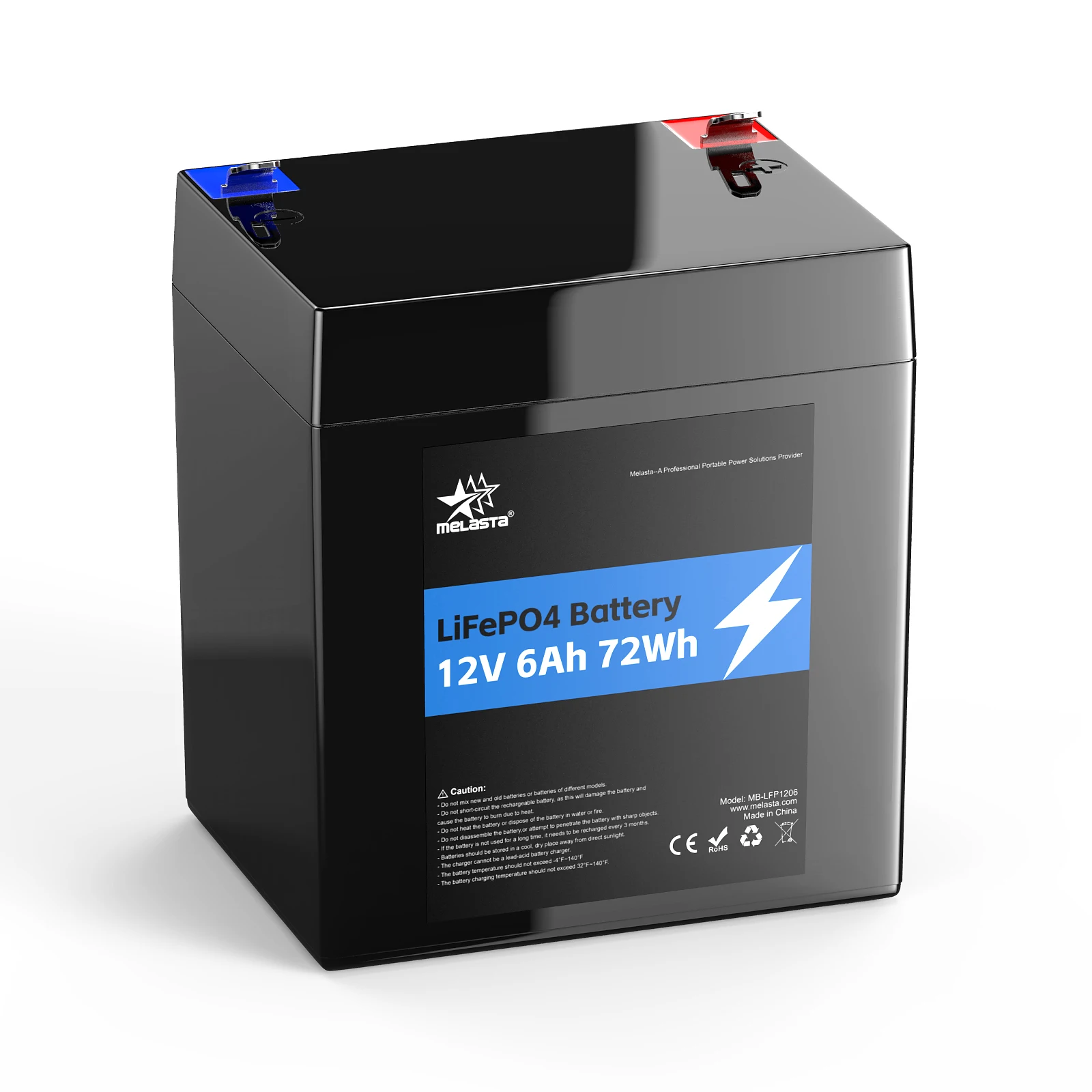 Deep Cycle 12v 6ah Rechargeable Solar Energy Storage Lithium Ion Batteries 12v Lifepo4 Battery