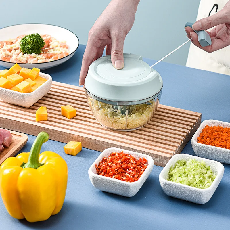 Детская пищевая добавка профессиональный миксер мини ручная кухонная мясорубка пищевой прозрачный измельчитель для