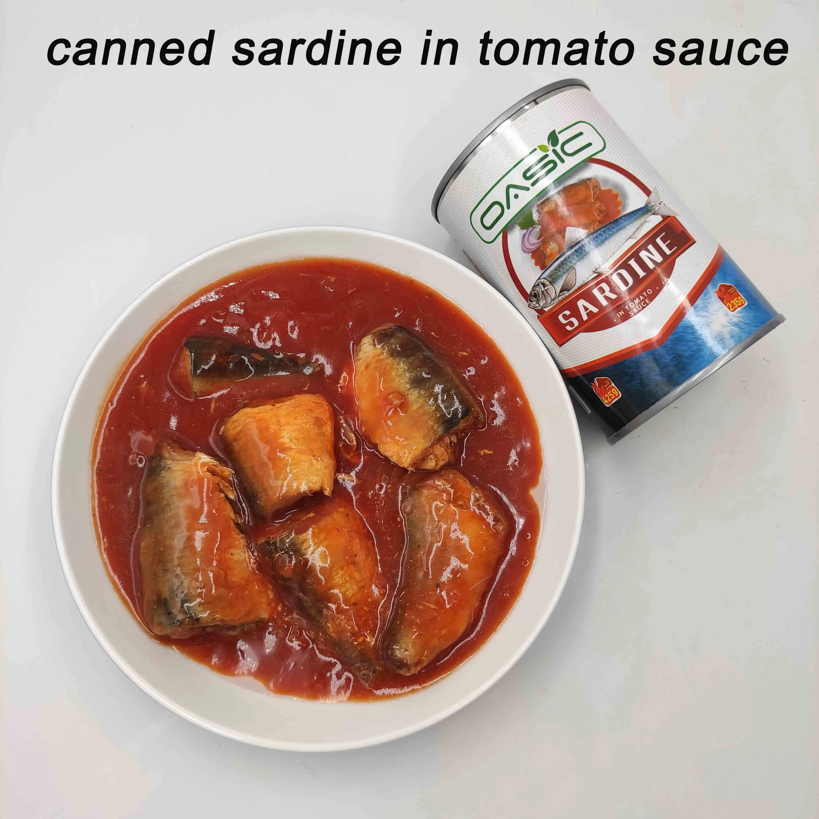 
Cheap Canned Sardines with Tomato Sauce 