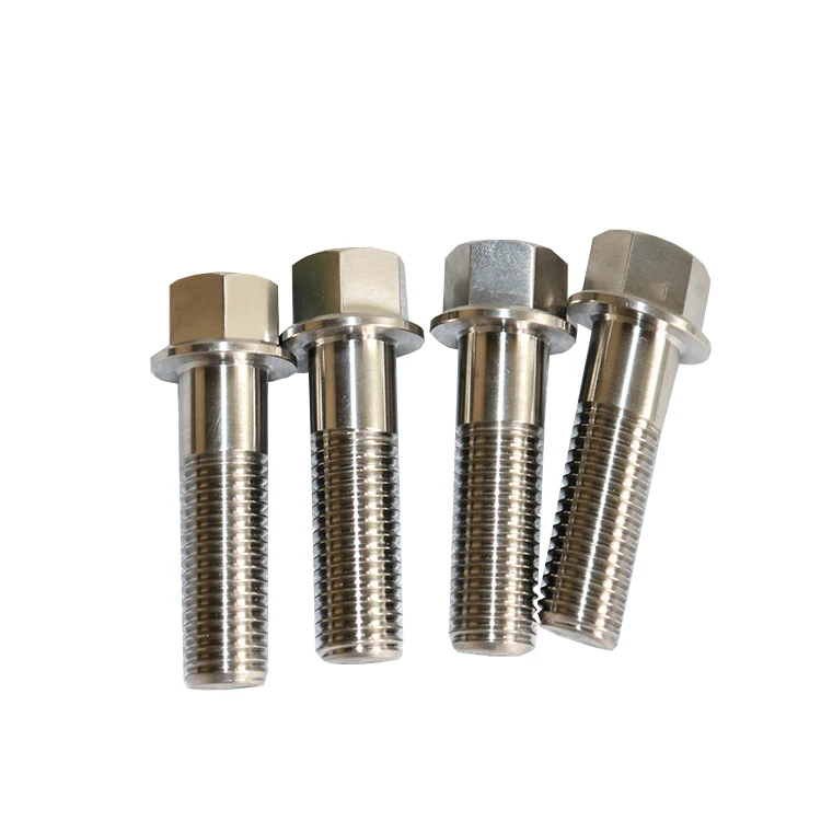 factory price of customizaiton M12X1.25/1.5mm Titanium Wheel Lug Bolts Titanium stud Bolts for racing car