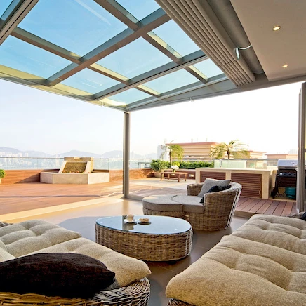 Aluminum alloy tempered glass for sunroom sunrooms & glass houses four season