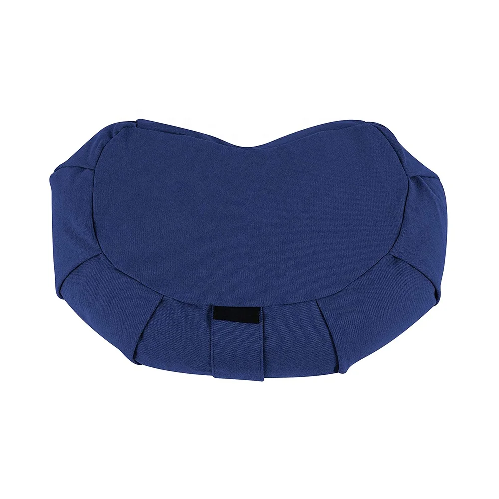 Manufacturer Customized Wholesale Crescent-shaped Meditation Mat Organic Outdoor Cushion