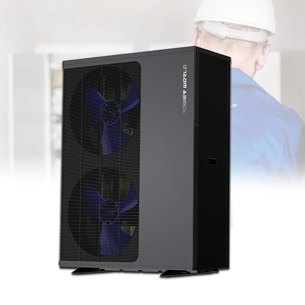 Power World propane r290 aerothermal heating pump hybrid solar active air heat pump system