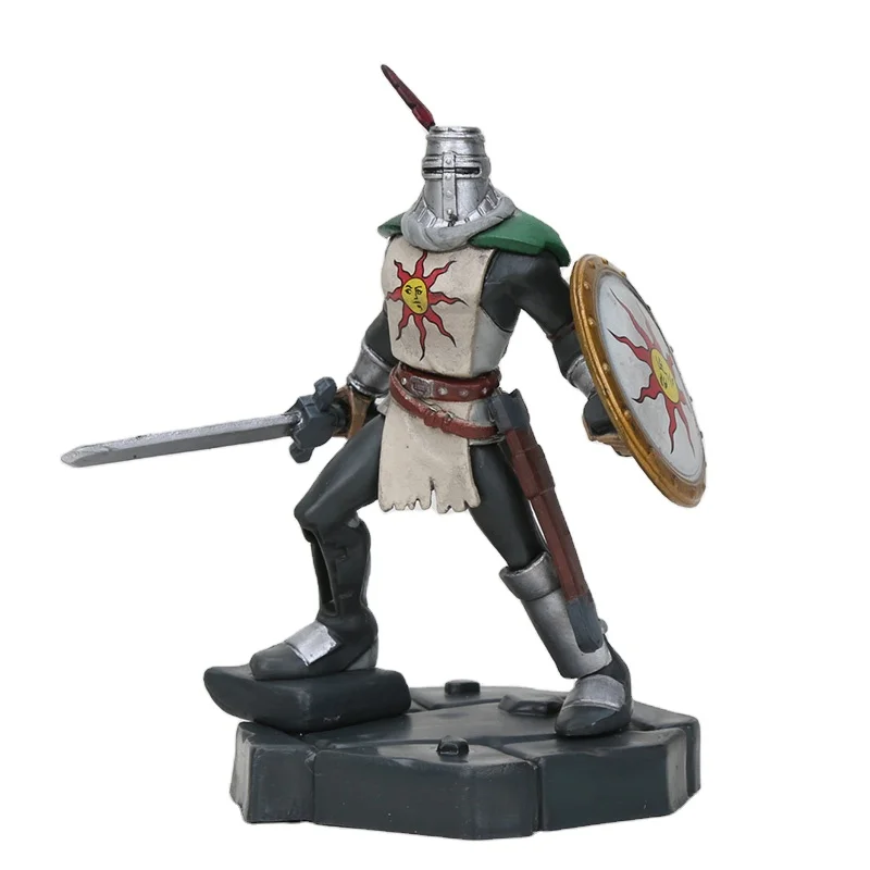 10cm Dark Souls Figure Heroes of Lordran Siegmeyer Black Knight Faraam Artorias Action Figure Collectible Model Toys