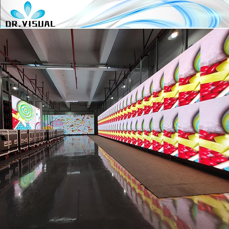 DR VISUAL LED panel outdoor 500*500mm 4500cd 1920hz p3.91 p4.81led screen novastar display p3.9