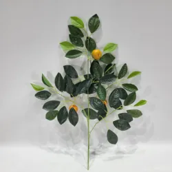 Leaf Faux Plant Wholesale Red Perilla Artificial Branch