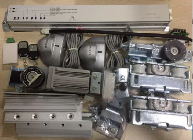 Safety Beam Sensor Automatic Sliding Glass Door For 2 Way Swing Door