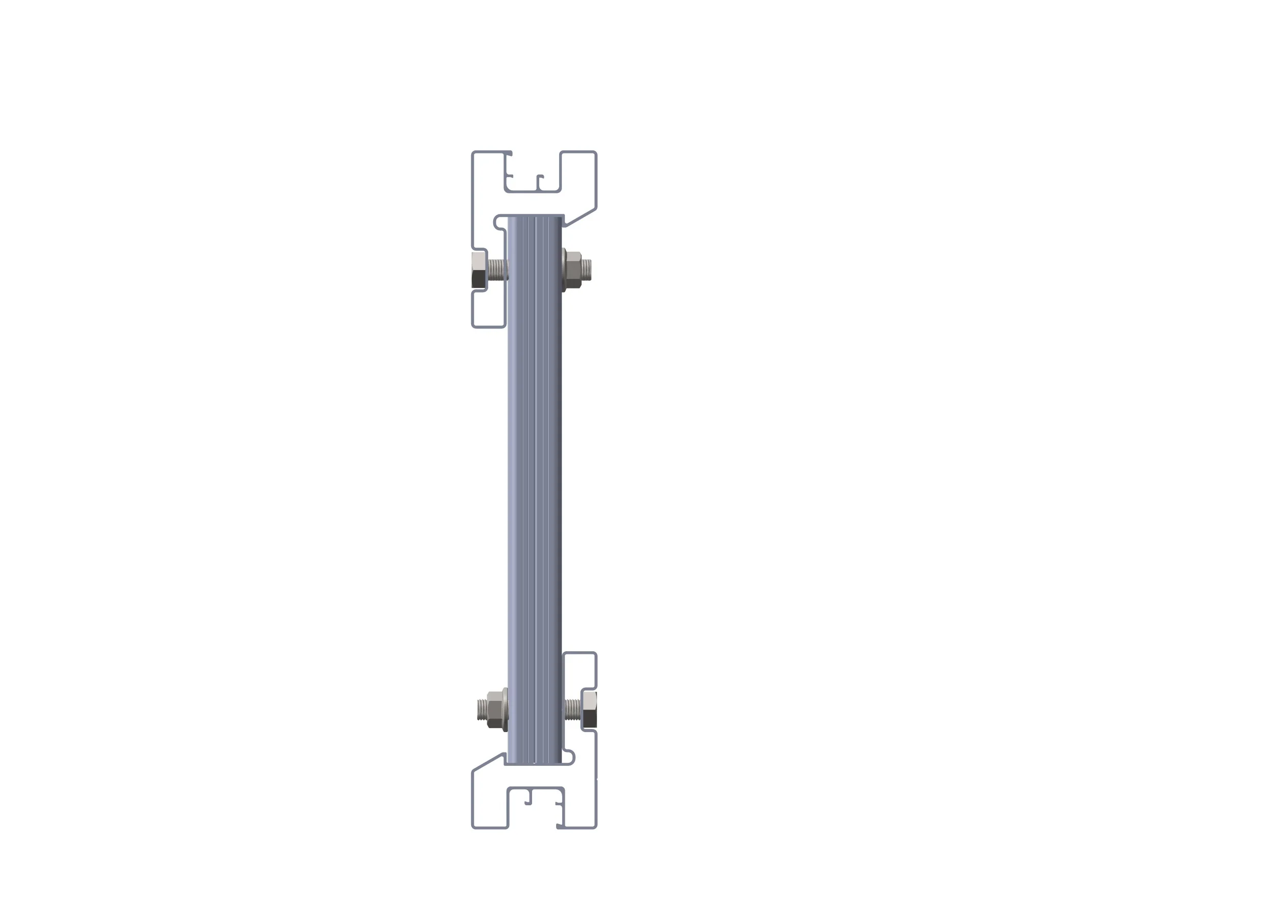 Ground screw foundation pv agricultural mounting structures galvanized steel solar