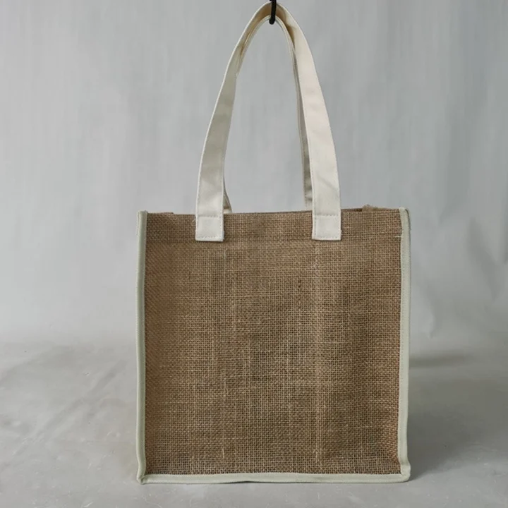 Eco Friendly Factory Customized 4 6 Bottle Jute Wine Bags For Wine Bottles Custom Logo Sublimation 6 Bottle Wine Bag Burlap Gift