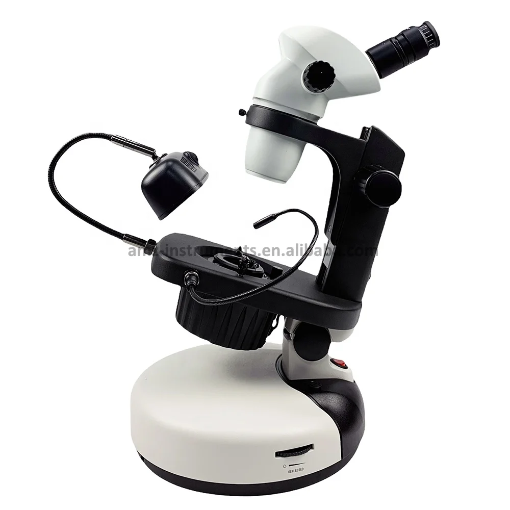ASZ-ZB7 WH10X/22 6.7X-45X binocular Professional Jewelry Gemological Stereo Microscopes, 45-degree inclined 360-degree swiveling