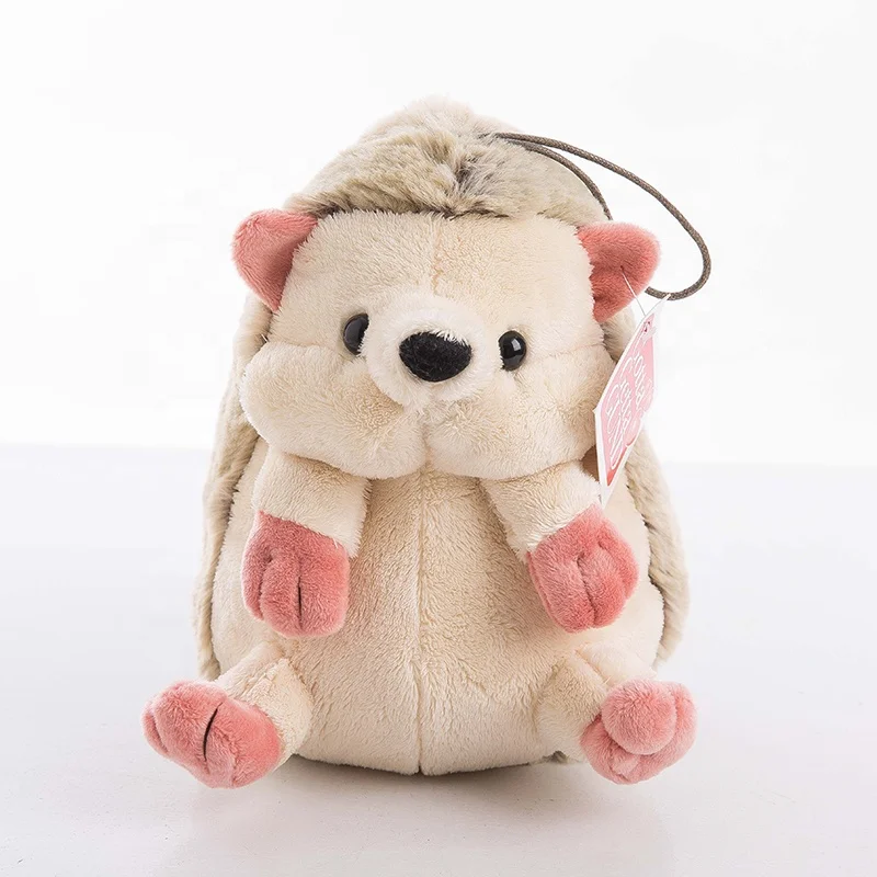Tiny  Hedgehog 15 cm plush toys Keychain Cute Stuffed Animal Key chain toy for Boys Promotion Toys