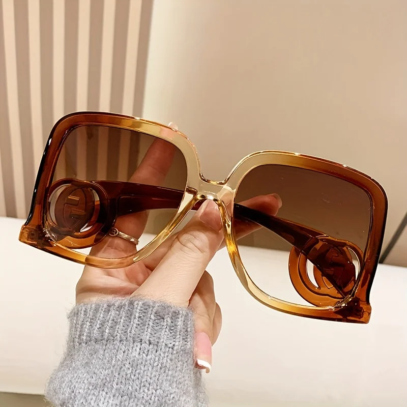 LMA 491 Newest Oversized Square Sunglasses Custom Wholesale Rectangle Women big Frame High quality UV400 Outdoor Eye Wear Men