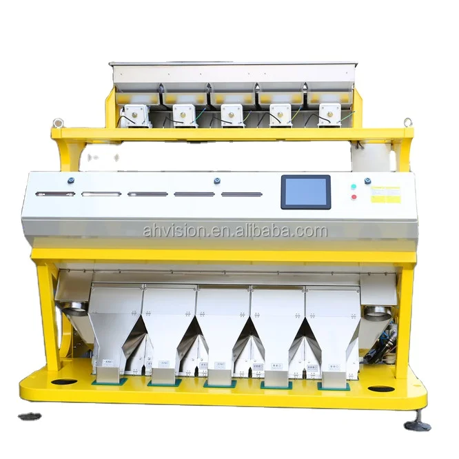 380v 50hz Anhui Coffee Bean Rgb Color Sorter With Double Side Ccd Camera