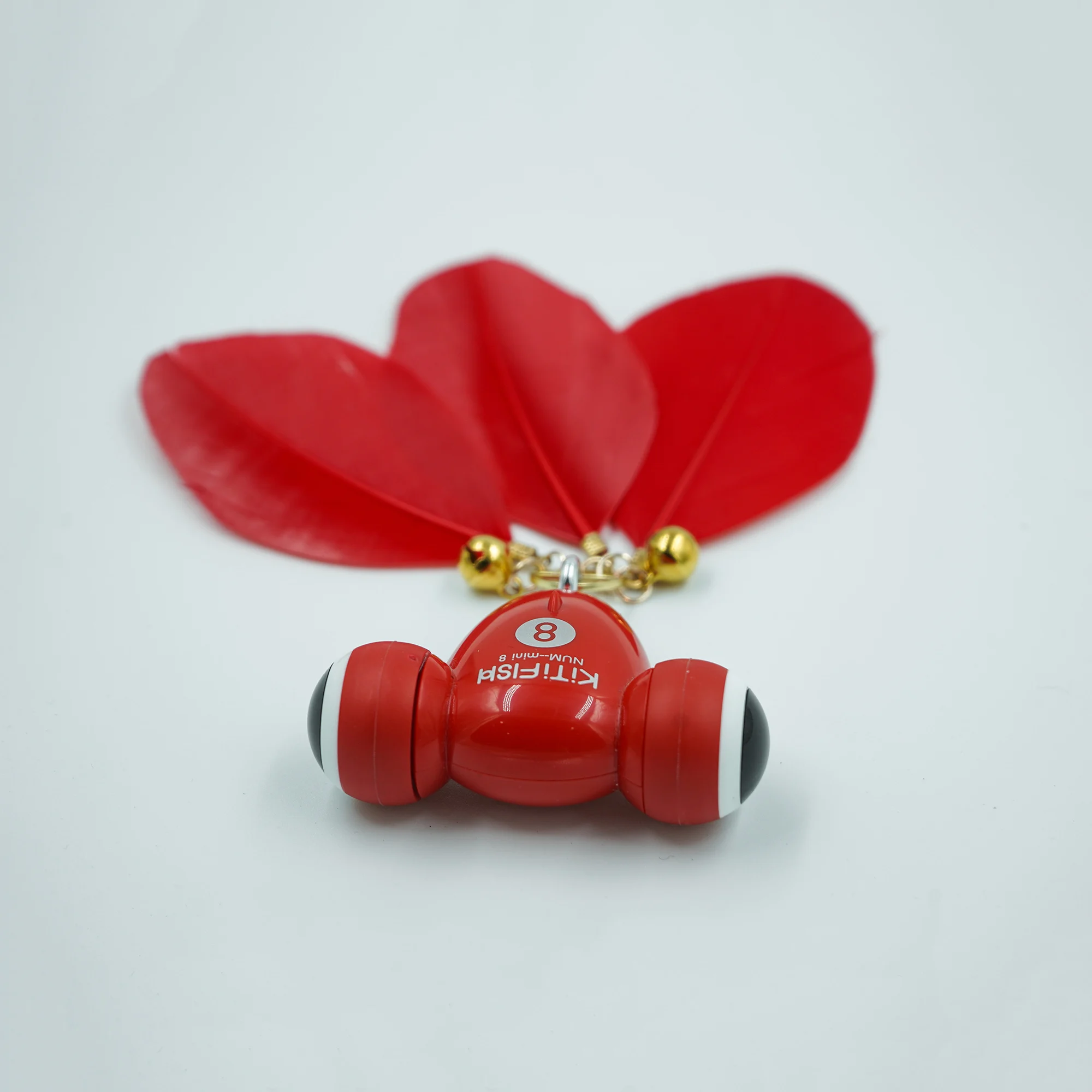 
Factory Hot Selling Rechargeable Electric Interactive Pet kicker Flowing Feather KiTiFISH smart toy for cat 