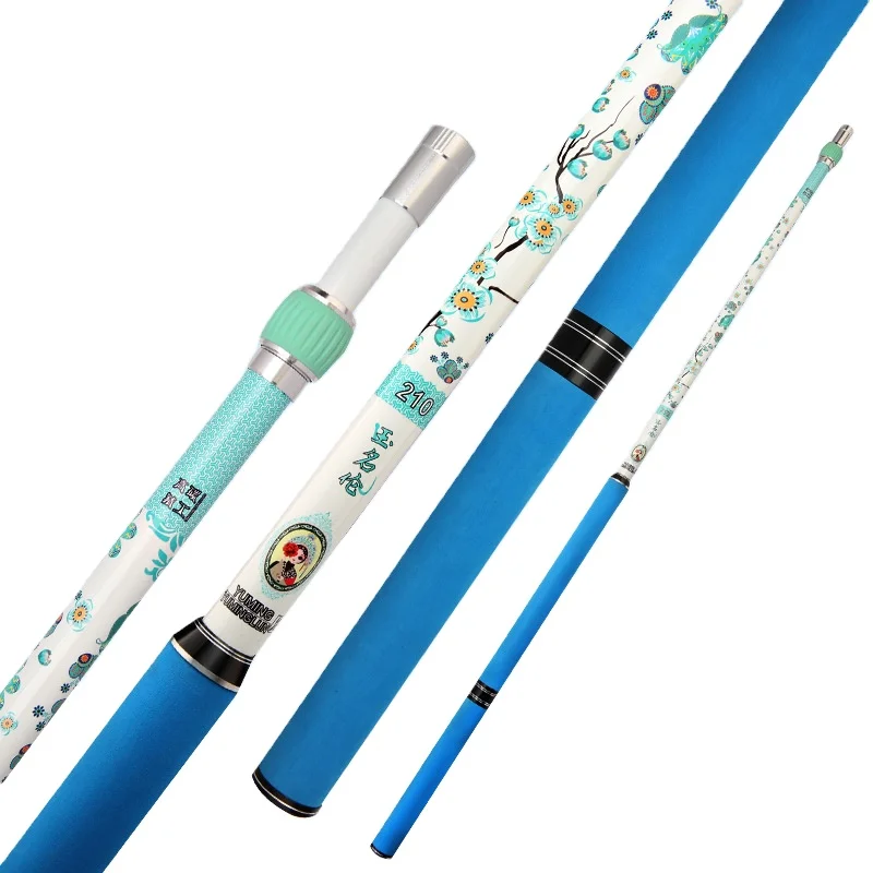 Large Net Rod 2.1 M 3.0 M Carbon Positioning Net Rod And Hard Telescopic Large Frame Fishing Gear