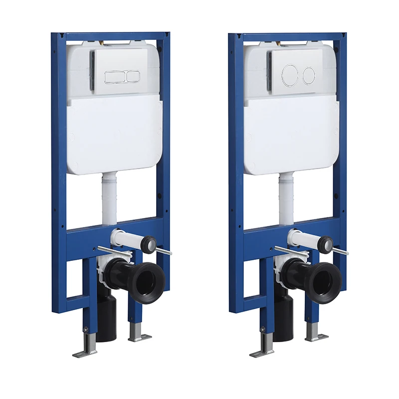 High Level Concealed Cistern Bathroom Plastic Hidden Dual Flush Wc Tank for Wall Hung Toilet