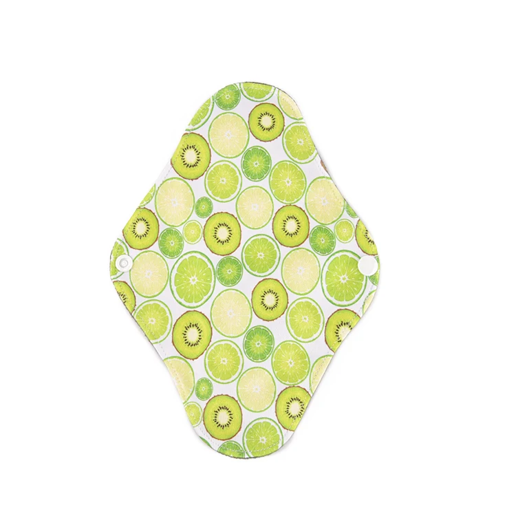 EASYMOM Custom Pattern Reusable Cloth Mama Menstrual Sanitary Pads Bamboo Terry Menstrual Cloth Sanitary Napkins Pads