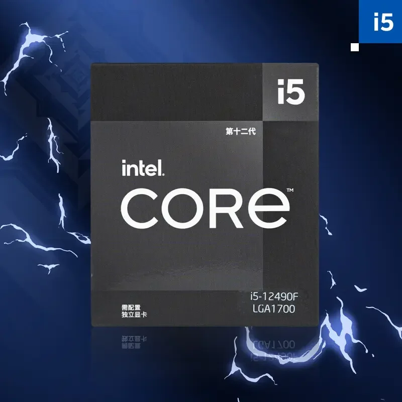 Original Brand New And High Performance Desktop Processor 6 cores 12 Threads LGA1700  In-tel Core i5-12490F