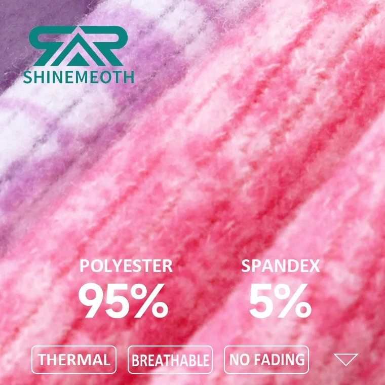 Qinglonglin Thermal Knitted Neck Warmer Fashion Bandana Scarf Winter Bandana Hijab Unisex