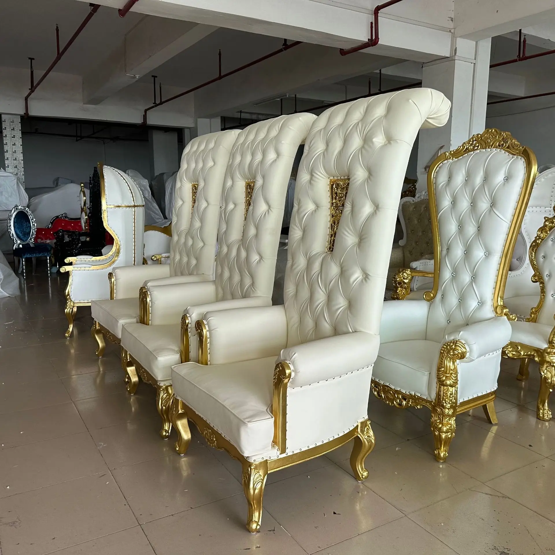 Manufacturers direct sales of solid wood high back chair beauty club bath foot hotel sauna