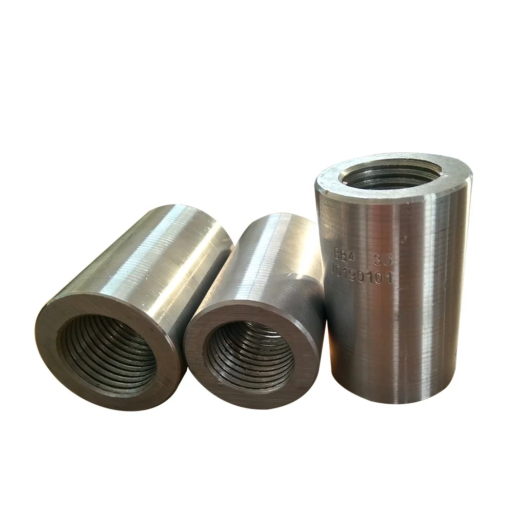 Steel Rebar Mechanical Couplers Construction Material Jointing Connector Bar Break Rebar Coupler Joint