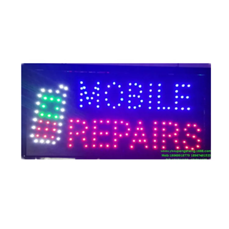 High quality LED creative store logo led advertising board indoor panel light