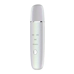 Handheld Rechargeable Professional Ultrasonic Skin Scrubber Vibration Face Spatula EMS Ionic Ultrasonic Face Cleaner