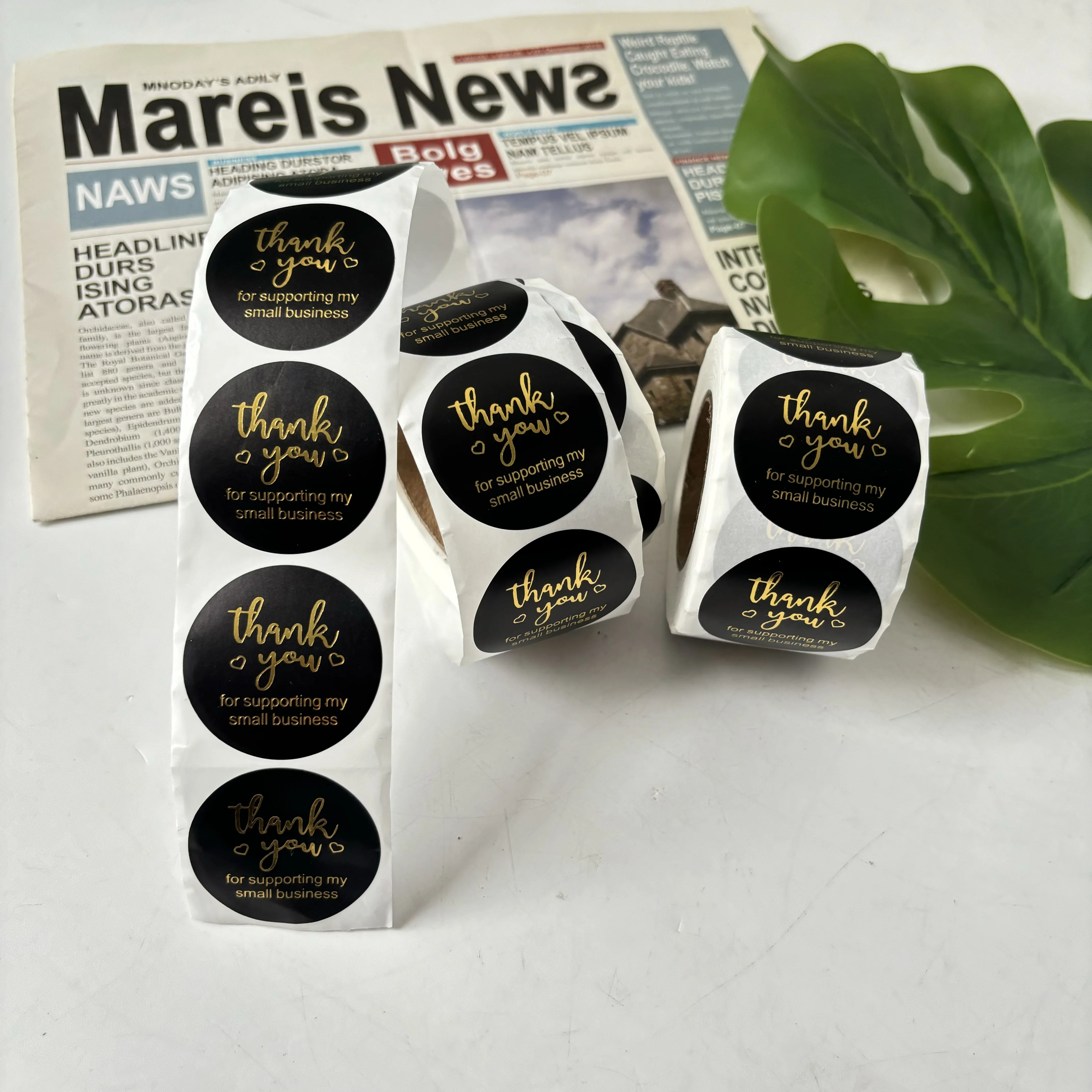 Flat Sheet Stickers PVC Vinyl Round Packaging Label For Medicine Bottle Label Sticker Coated Paper Bottle Label