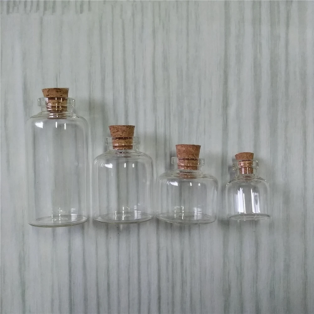 Clear Amber Test Tube With Cork