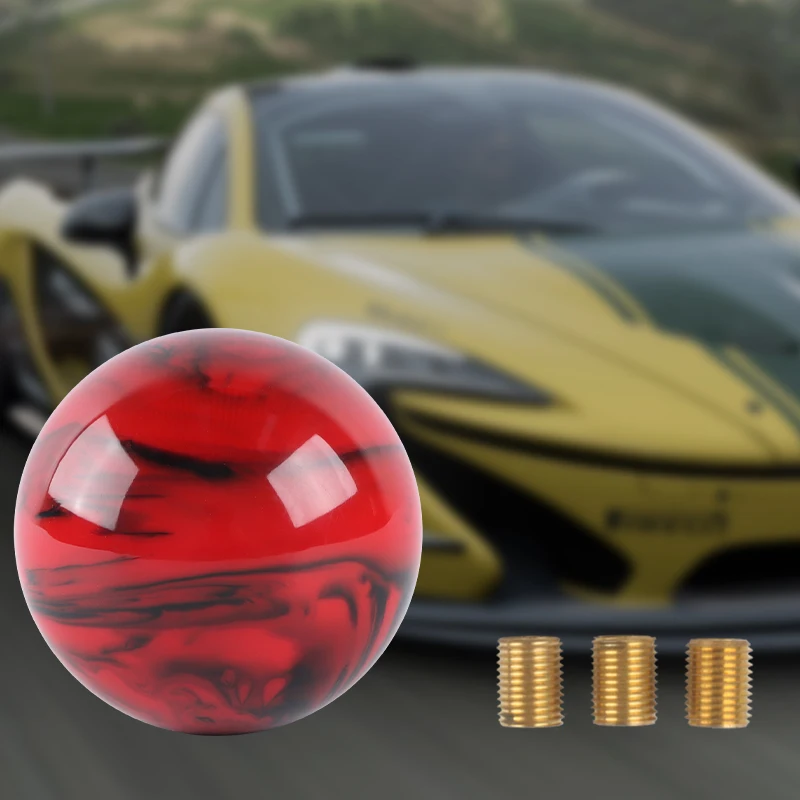 2023 современный дизайн Универсальный микс красный/черный Мощный Автомобильный рычаг переключения передач Ручка