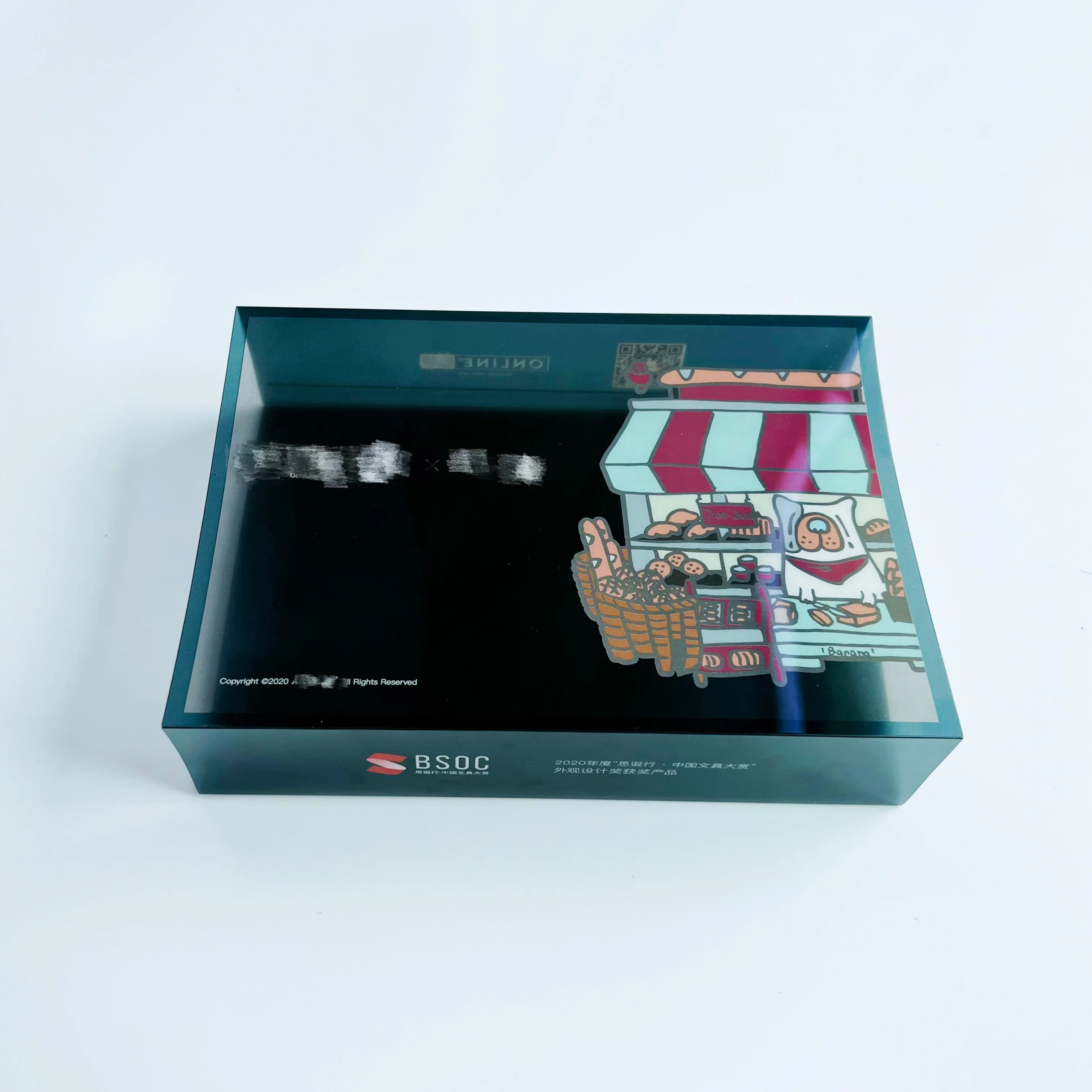 Transparent plastic packaging box stationery box TOMY model display box PP plastic customization