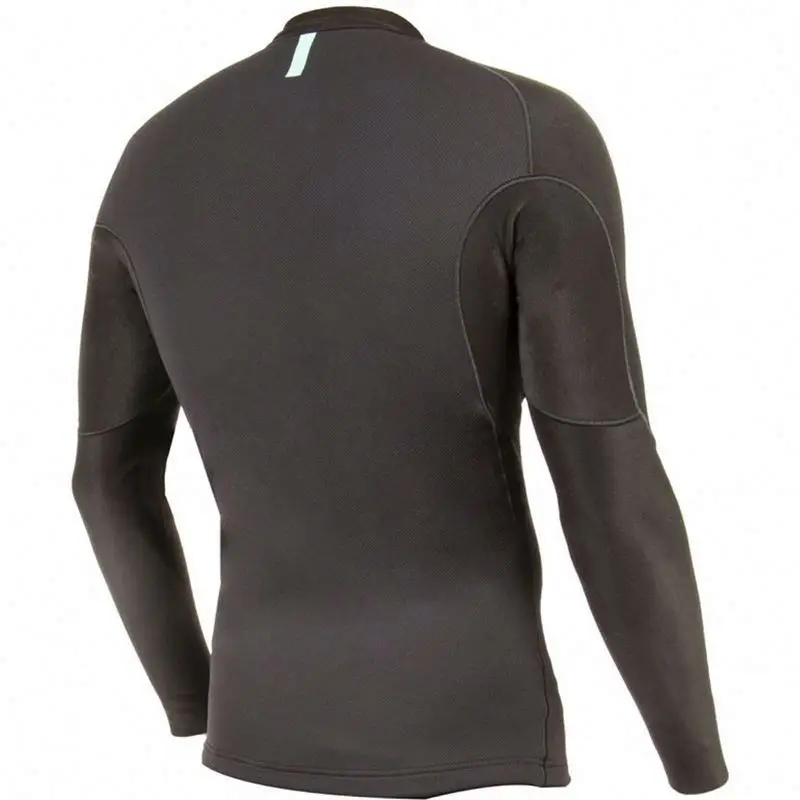 Wholesale Surf Clothing Tshirts For Men Neoprene Long Sleeve Top Swimsuits Rash Guard Shirt Recycled Surfing 50 Spf