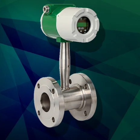 VorTex pipeline multi-variable mass flowmeter tubing high accurate instrument fluids steam gas vortex flowmeter