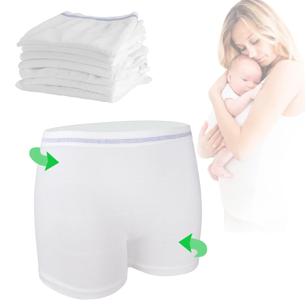 Disposable Breathable Panties Mesh Postpartum Underwear Maternity Menstrual Period Lingerie for Women