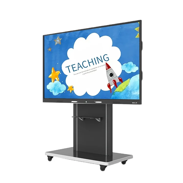 55 inch interactive electronic writing board portable smart whiteboard