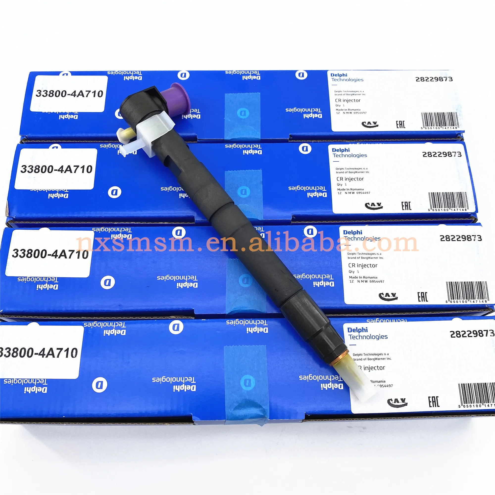 Genuine New Brand 33800-4A710 28229873 Diesel Fuel Injector for Hyundai KIA Injector Mobis Starex Del phi 28229873