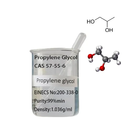 Bp/USP/Food/Industrial Grade Mono Propylene Glycol 99.5% CAS57-55-6