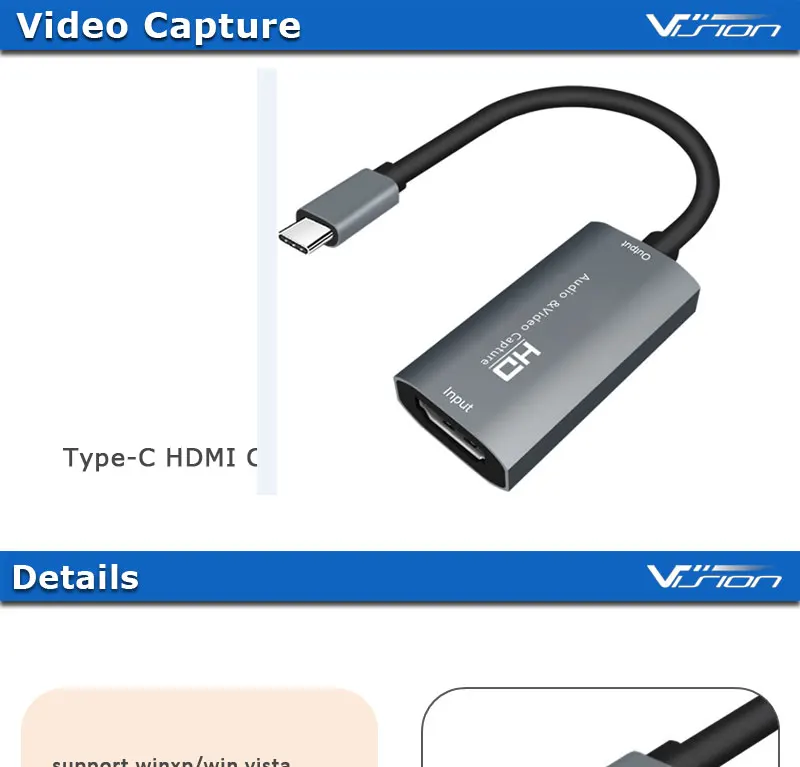 CamLive HDMI к USB-C видеозахвата