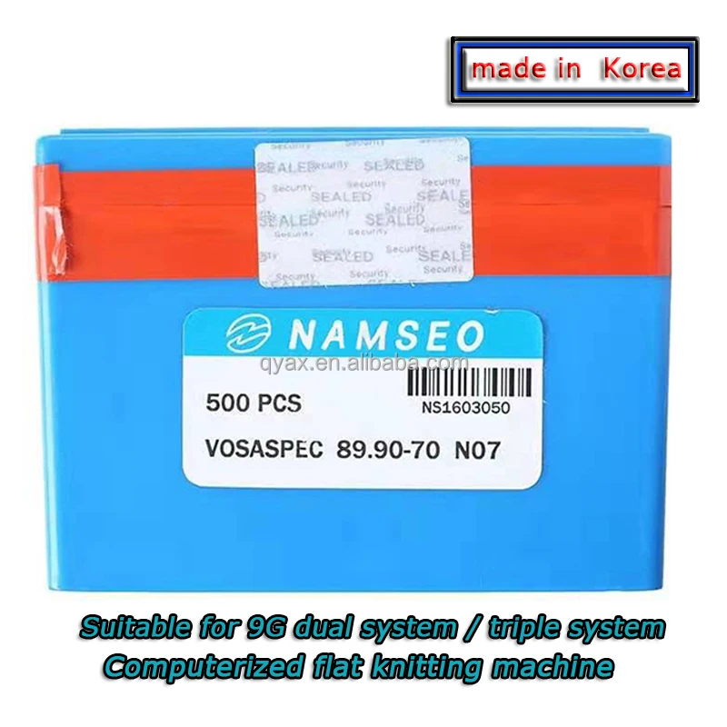 Основная игла 9 г вязальной машины наименования 9 г: VOSA SPEC 89,90-70 N07