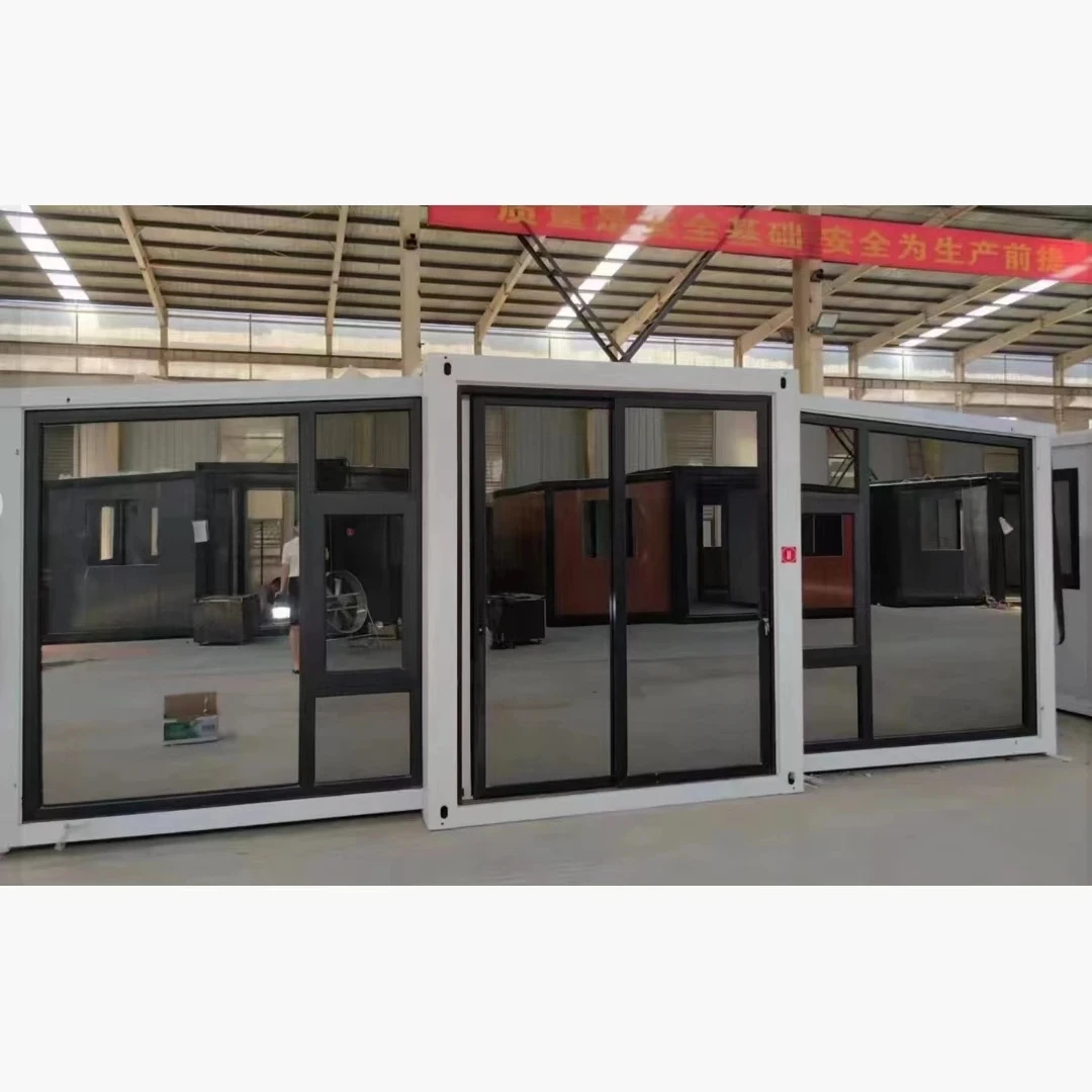 Быстрая установка 20-футовый 1/2, для спальни, роскошные сборные, для бабушек, плоские, современные стеклянные дома, расширяемый контейнерный дом
