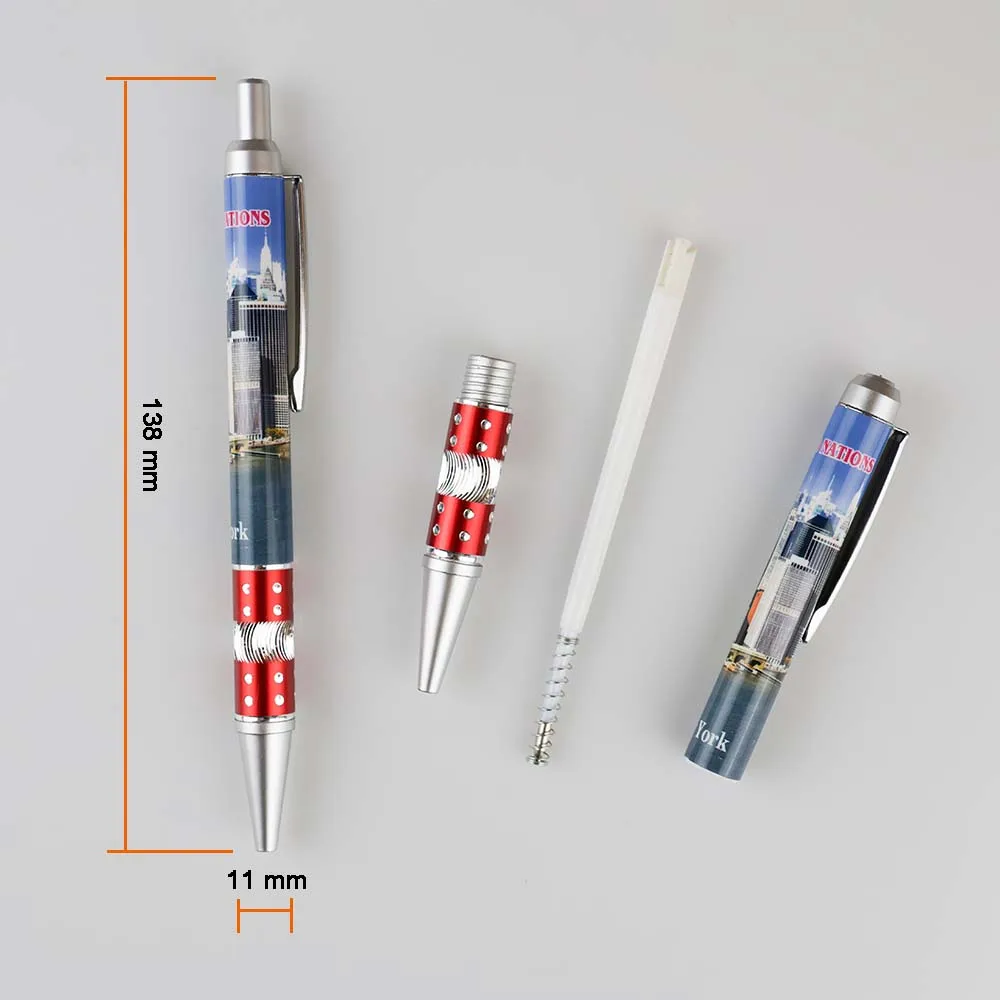 GemFully primary school supplies primary school supplies escuela plastic gen pens with custom clips