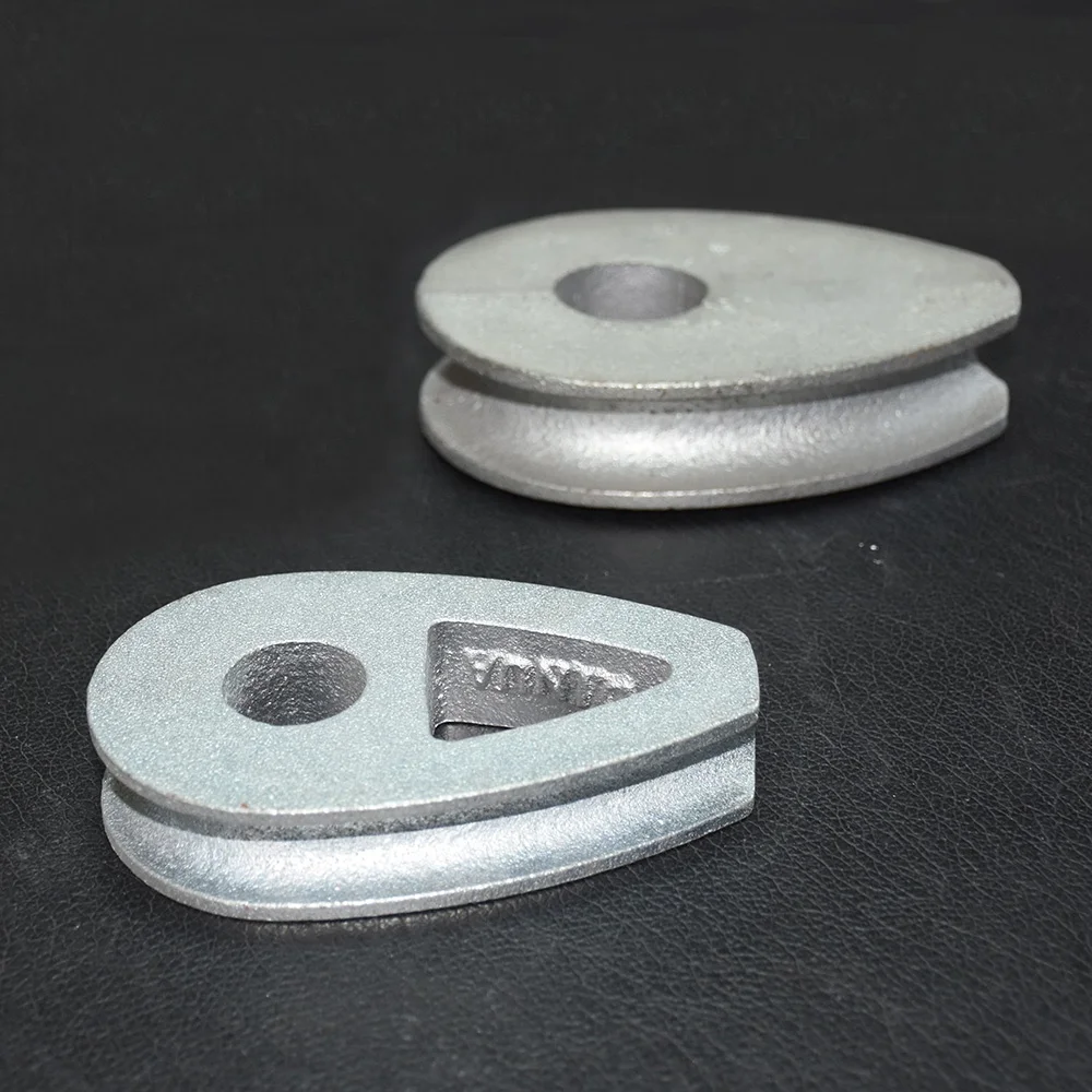 DIN3091 Type Cable Thimble, Ductile Iron Malleable Wire Rope Thimbles,Galvanized Surface Wire Rope Thimble