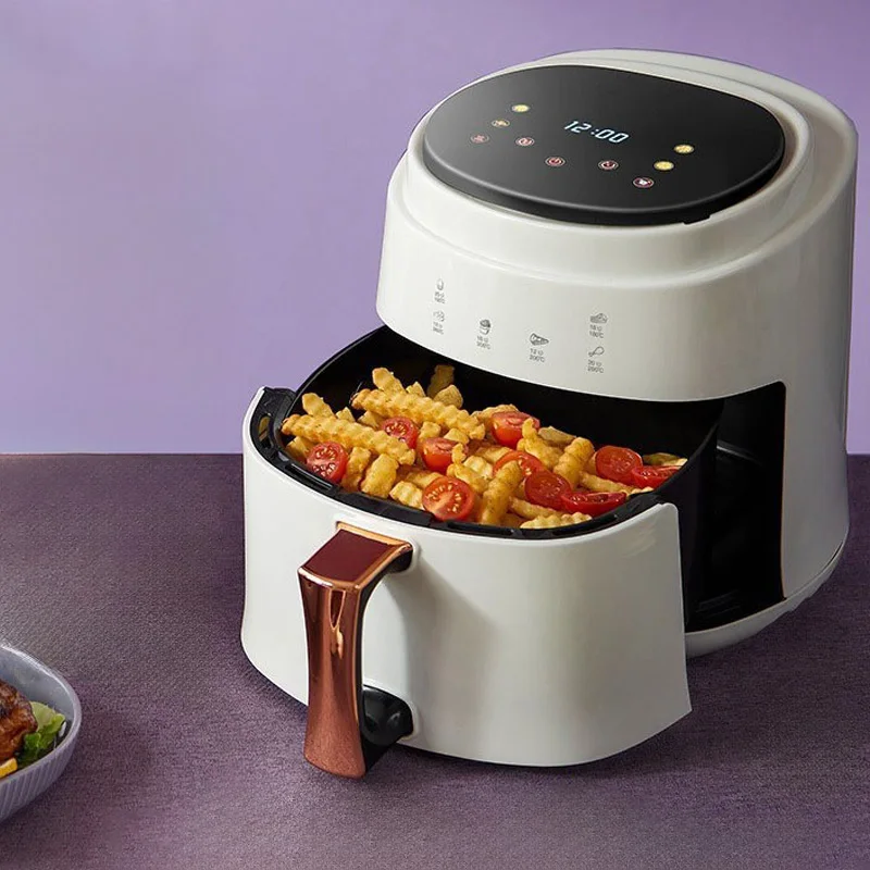 Manufacturer Custom Air Fryer 1400w Air Fryers Multifuncional Lcd Digital Controlled 8l Air Fryer for Household