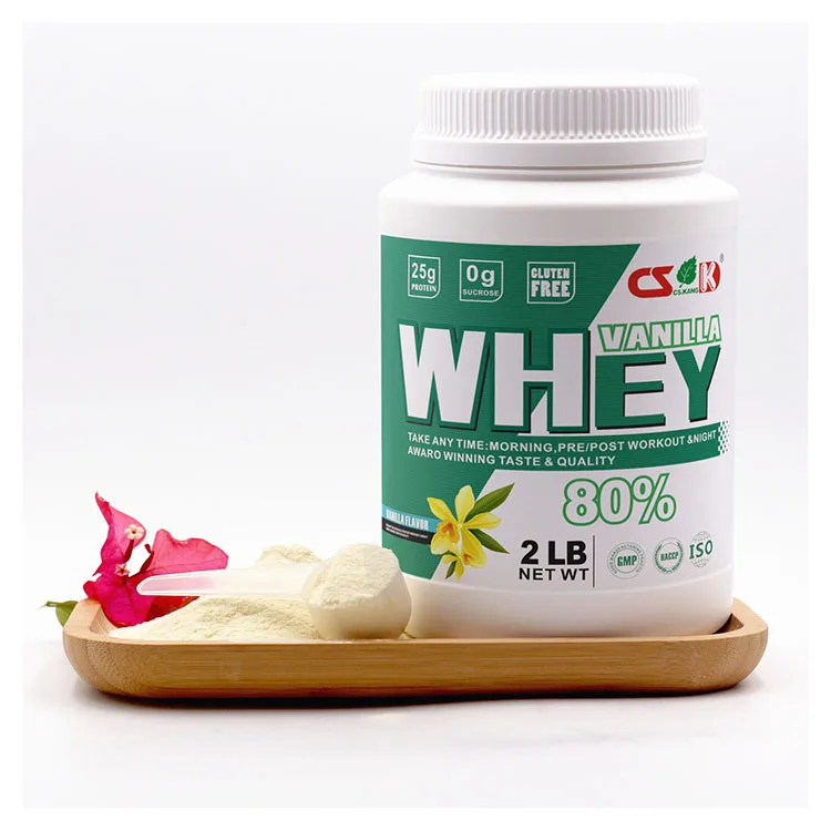 Oem Odm Hot Selling Raw Material Mass Gainer Whey Protein Powder Pure Whey Protein